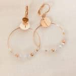 Boucles D Oreilles Mini Chlo Blanc Opal Gwapita