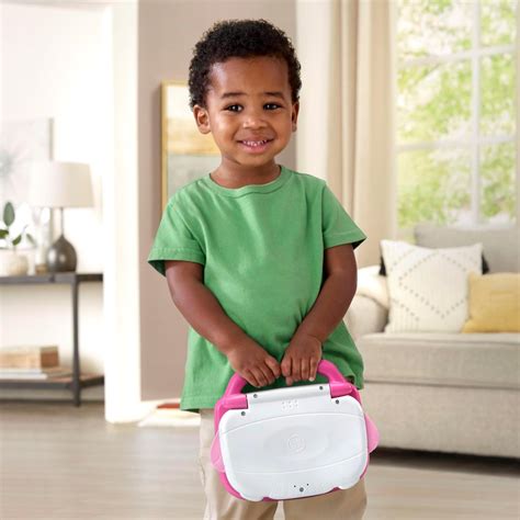 Leapfrog Abc And 123 Laptop For Preschoolers Ages 3 7 Years Greenpink
