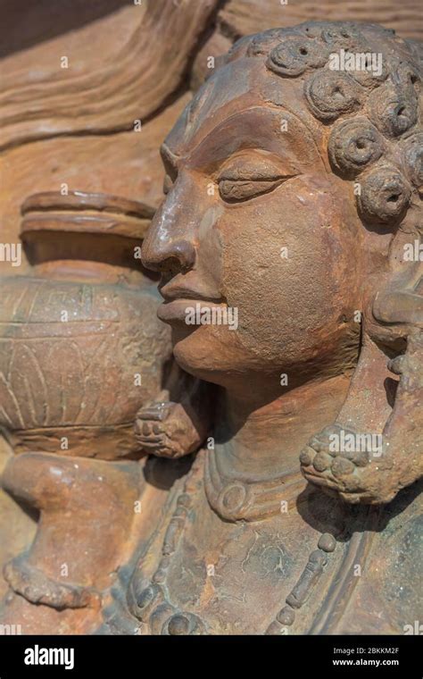 Yamuna 5th Century Sculpture Museum Delhi India Stock Photo Alamy