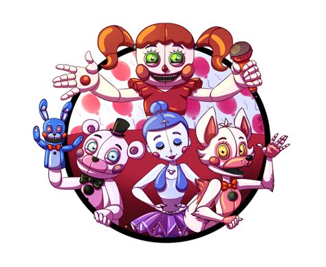 Sister Location Animatronics Fan Art