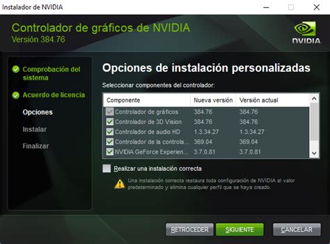 Cómo instalar los drivers de NVIDIA sin ningún extra escondido