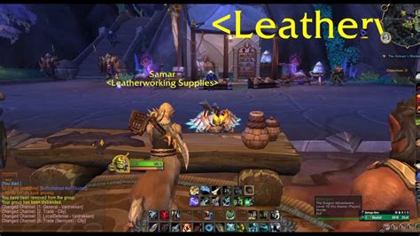 Wow Dragonflight│valdrakken Leatherworking Skinning Trainer Location 10 Sec Youtube