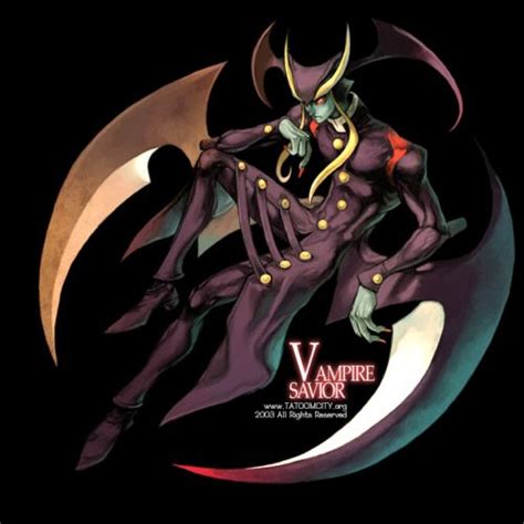 Jedah Dohma From Darkstalkers Vampire Savior Anime Desenho De