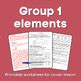 Group Elements Cover Lesson By Cmgs Science Lessons Tpt