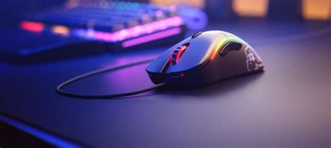 Glorious Model D Minus Wired Mouse - Ergonomic RGB Gaming Mouse