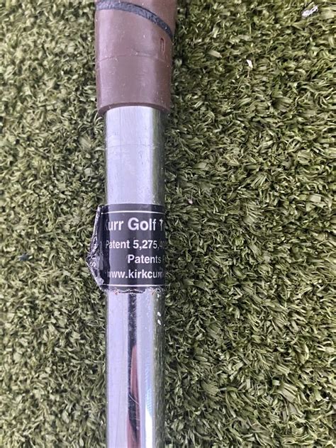 Kirk Currie Brazos 375g Putter RH 34" Kurr Golf Technology Steel (L6890) | SidelineSwap