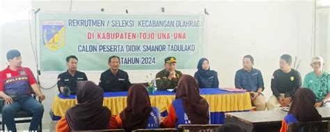 Smanor Tadulako Palu Lakukan Sosialisasi Dan Seleksi Peserta Didik Di