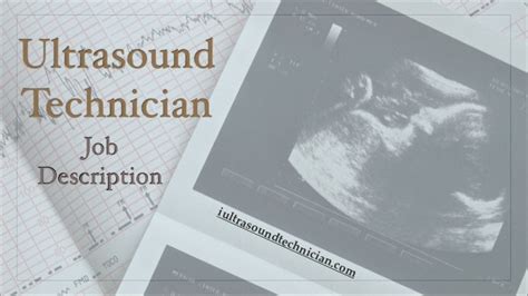 Ultrasound technician job