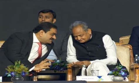 In Surprise Move Ashok Gehlot Invites Gautam Adani To Invest Rajasthan