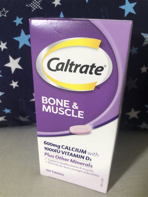 Caltrate For Bone And Muscle 100 Tablets Health And Nutrition Health