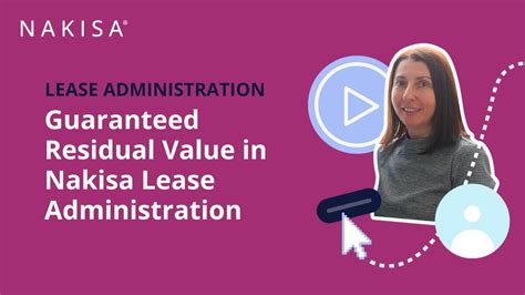 Guaranteed Residual Values In Nakisa Lease Administration YouTube