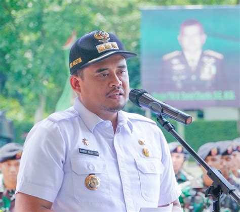 GALERI FOTO Wali Kota Medan Bobby Nasution Menghadiri Apel Luar