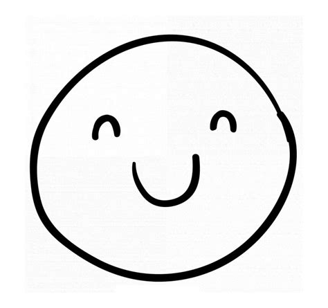 Smiley Face Coloring Pages - Free Printable Coloring Pages for Kids