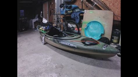 My New Kayak The Pelican 10ft Strike 100nxt Ram X Sit In Angler Youtube