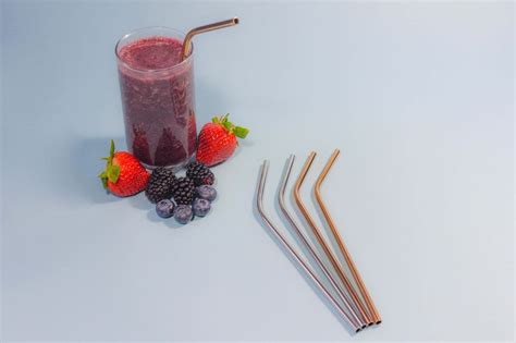 8'' Stainless Steel Straw – EcoRoots