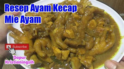 √ 19 Resep Ayam Mie Ayam Kecap Kreasi Mama Muda Resep Ku