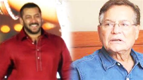 Salman Khan Opens Up On How His Father Salim Khan Gave His Career A