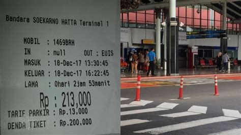 Viral Parkir Di Bandara Soetta Selama 3 Jam Bayar Rp 213 Ribu Begini