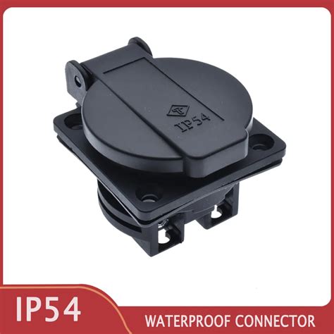 Schuko CEE7 Wasserdichte IP54 Industrie AC Elektrische Power Buchse