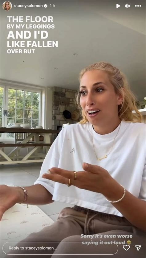 Stacey Solomon Stripped Naked In Gym Blunder As She Flashes Full Bum In Thong Daily Star