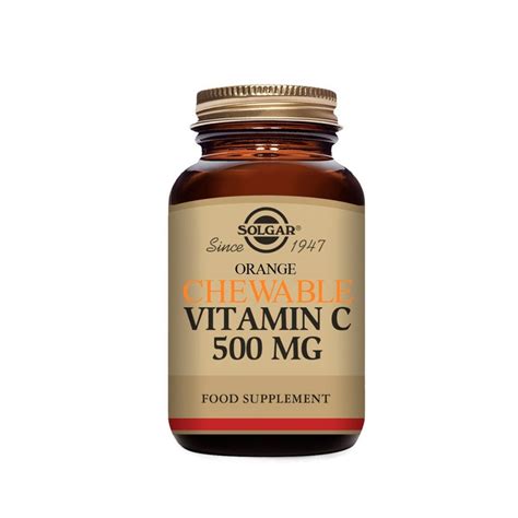 Solgar Vitamina C Mg Naranja Masticable Suplementaci N Vitaminas