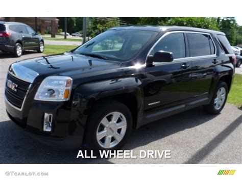 2012 Carbon Black Metallic Gmc Terrain Sle Awd 105082341 Photo 4 Car Color