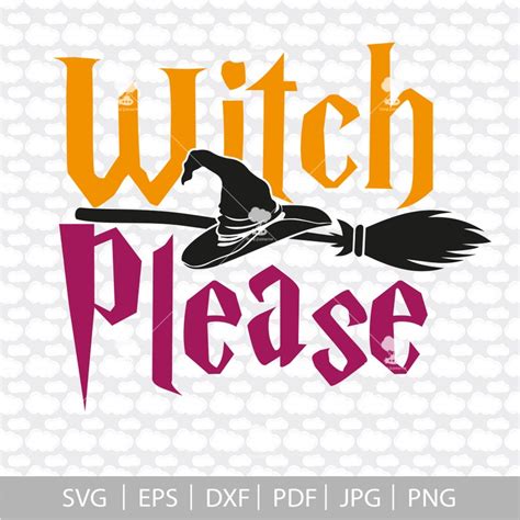 Witch Please svg witch svg SVG clipart halloween svg | Etsy