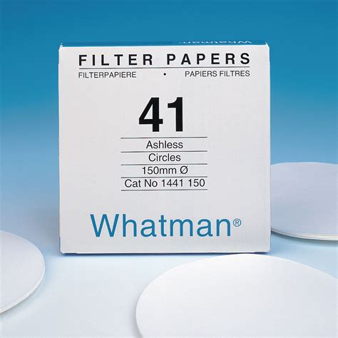 Papeles De Filtro Cuantitativo De Whatman Grados Sin Ceniza Ceniza