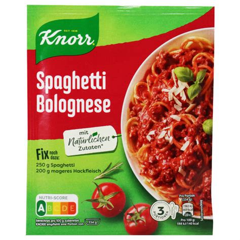 Knorr 4 X Fix Spaghetti Bolognese Von Motatos Ansehen