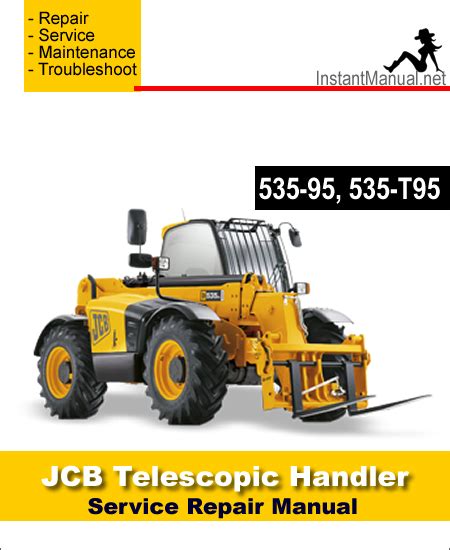 JCB 520-50 525-50 525S Telescopic Handler Service Repair Manual