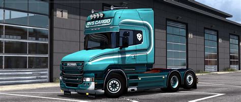 Rvs Cargo Rjl S Scania T Skin V Ets Mods Ets Map Euro Truck Hot Sex