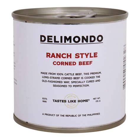 Delimondo Ranch Style Corned Beef 175 G Online At Best Price Lulu Uae
