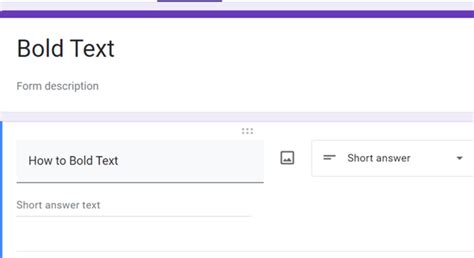 How To Bold Text In Google Forms Geeksforgeeks