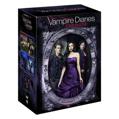 Dvd Coffret Vampire Diaries Saison 1 à 5 Cdiscount Dvd