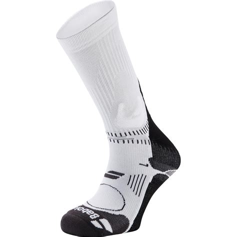 Babolat Mens Pro 360 Crew Socks 1 Pair White Black Tennisnuts