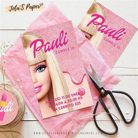 Kit Imprimible Barbie Comprar En Jotas Paper Kits