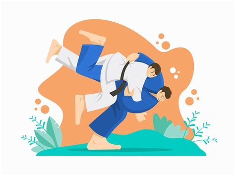 Jiu Jitsu Illustrator Vectors And Illustrations For Free Download