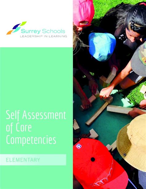 Pdf Self Assessment Of Core Competencies Student Self