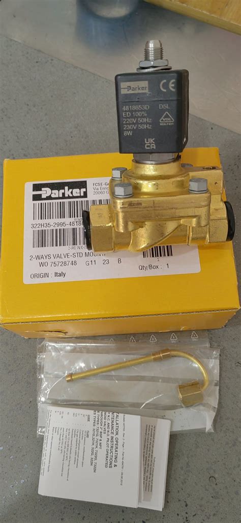 America Parker Original Solenoid Valve 322h35 And All Series Sale