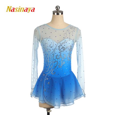 Nasinaya Robe De Patinage Artistique Pour Femme Et Enfant Comp Tition