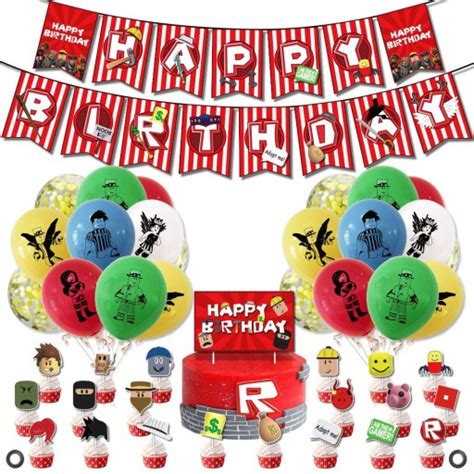 Roblox Wirtualne Balony Urodzinowe Garnitur 13604272519 Allegro Pl