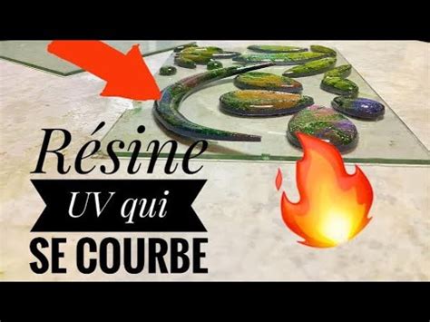 MICRO TUTO La résine UV qui se COURBE ma SOLUTION YouTube