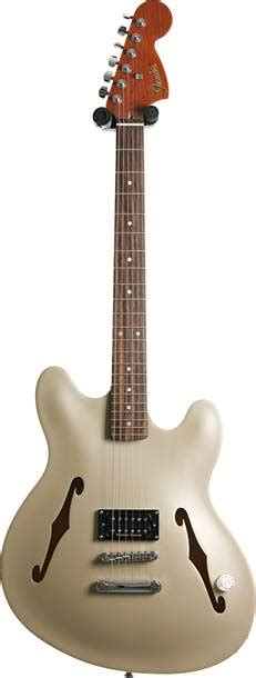 Fender Tom Delonge Starcaster Rosewood Fingerboard Satin Shoreline Gold