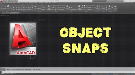 Intro To AutoCAD Object Snaps YouTube