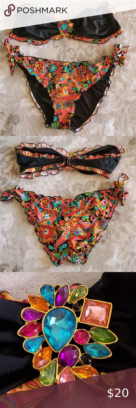 Victoria Secret Paisley Bikini Paisley Bikini Bikinis Cute Bikinis