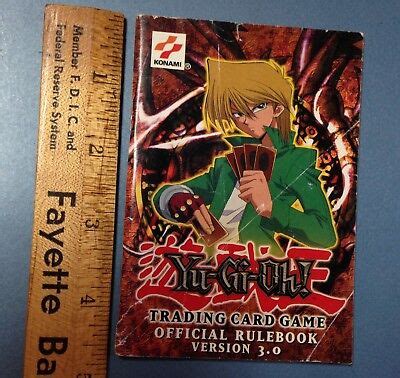 Konami Yu Gi Oh Trading Card Game Official Rulebook Version