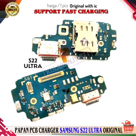 Jual Connector Charger Samsung S Ultra Full Ic Pcb Board Papan Cas