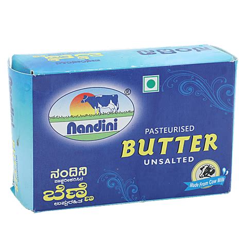 Buy Nandini Cooking Butter Unsalted 200 Gm Carton Online At Best Price