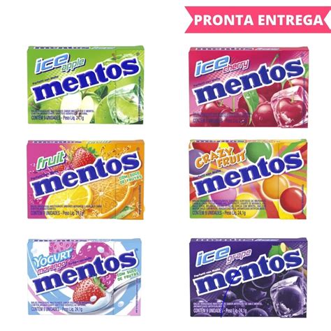 Bala Mentos Sabores Diversos Slim Box Cx C Unidades Desconto No Pre O