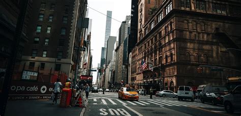 Busy New York City United States Free Image By Rawpixel Helena